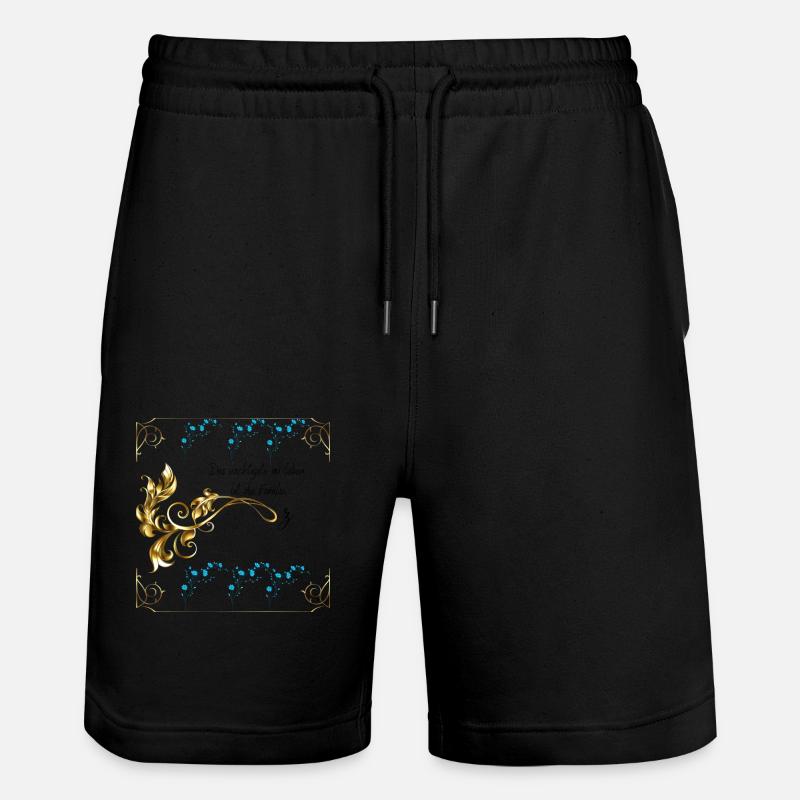 Famille - Short de jogging bio TRAINER Stanley/Stella unisexe - noir