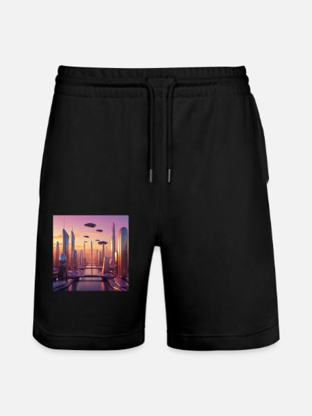 Art - Short de jogging bio TRAINER Stanley/Stella unisexe - noir