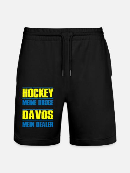 Davos - Stanley/Stella Unisex Bio Joggingshorts Trainer  - Schwarz