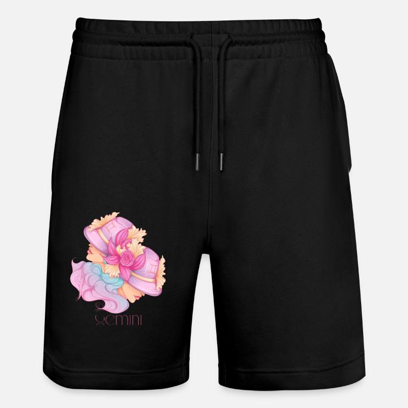Gémeaux - Short de jogging bio TRAINER Stanley/Stella unisexe - noir