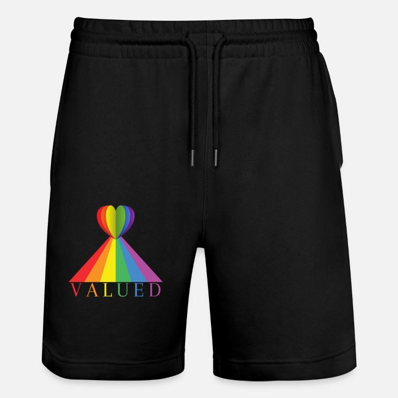 Évalués - Short de jogging bio TRAINER Stanley/Stella unisexe - noir