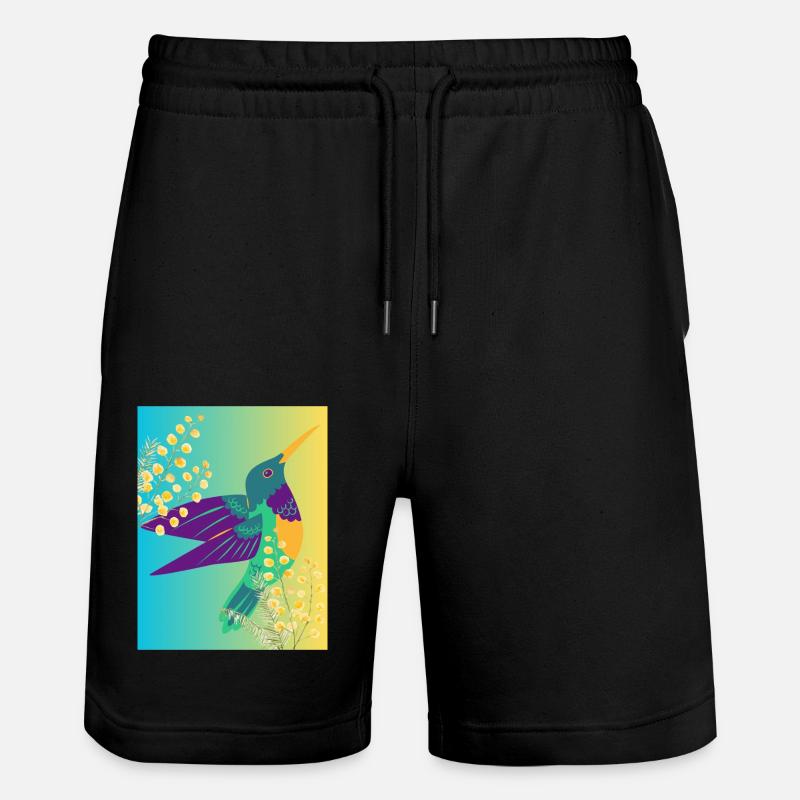 COLIBRI - Short de jogging bio TRAINER Stanley/Stella unisexe - noir