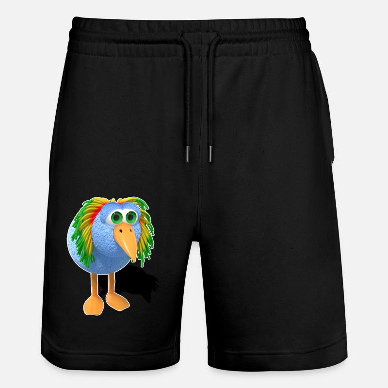 Reggae Bird Bob - Stanley/Stella Unisex Bio Joggingshorts Trainer  - Schwarz