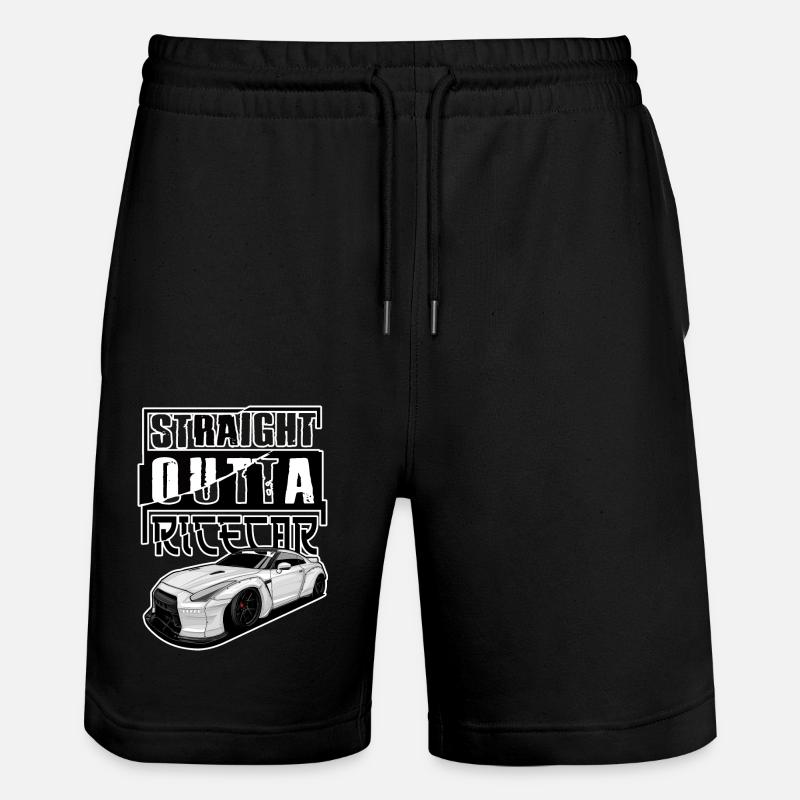 Illustration de réglage GTR - Short de jogging bio TRAINER Stanley/Stella unisexe - noir