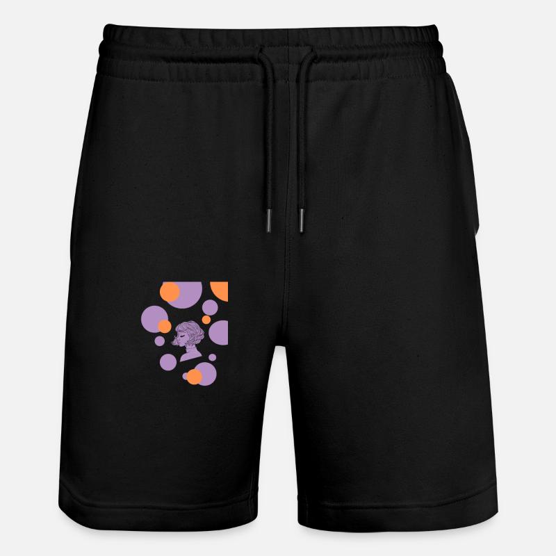 Pull cosmique Girl Side View - Short de jogging bio TRAINER Stanley/Stella unisexe - noir
