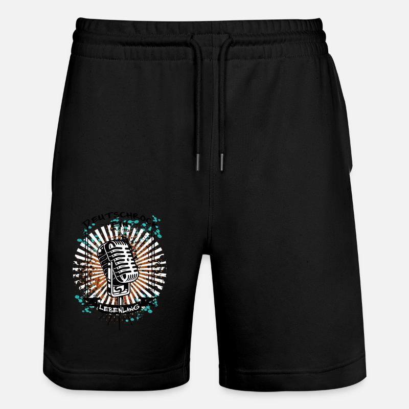 Slice6 - Stanley/Stella Unisex Bio Joggingshorts Trainer  - Schwarz