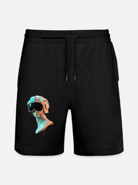 différent - Short de jogging bio TRAINER Stanley/Stella unisexe - noir