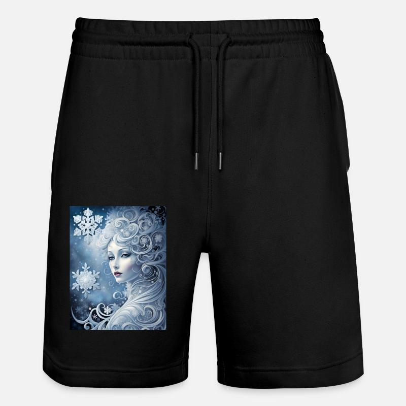 Beauté froide - Short de jogging bio TRAINER Stanley/Stella unisexe - noir