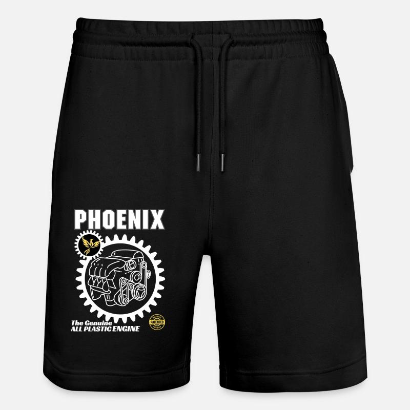 PHOENIX Engine - Stanley/Stella Trainer Unisex Organic Jogging Shorts - black