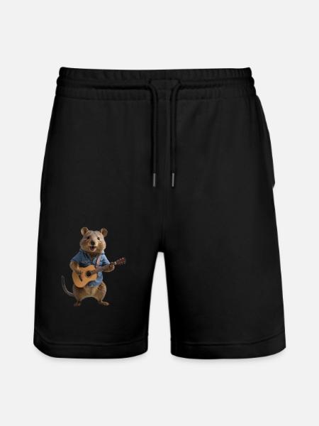 Marmot Gitarre - Stanley/Stella Unisex Bio Joggingshorts Trainer - Schwarz