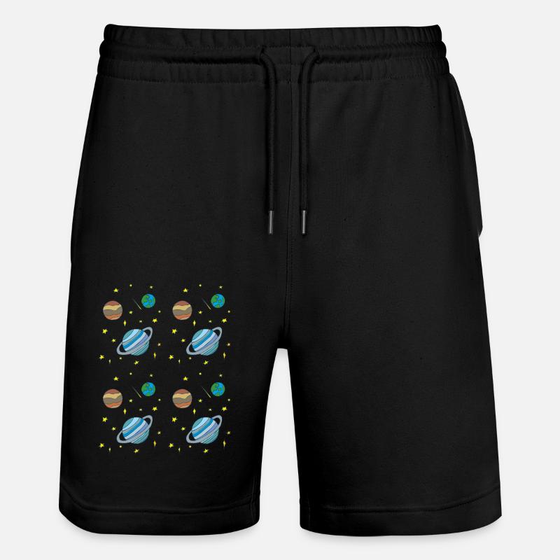 MODÈLE PLANÉTAIRE - Short de jogging bio TRAINER Stanley/Stella unisexe - noir