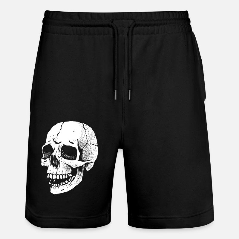 Crâne - Short de jogging bio TRAINER Stanley/Stella unisexe - noir
