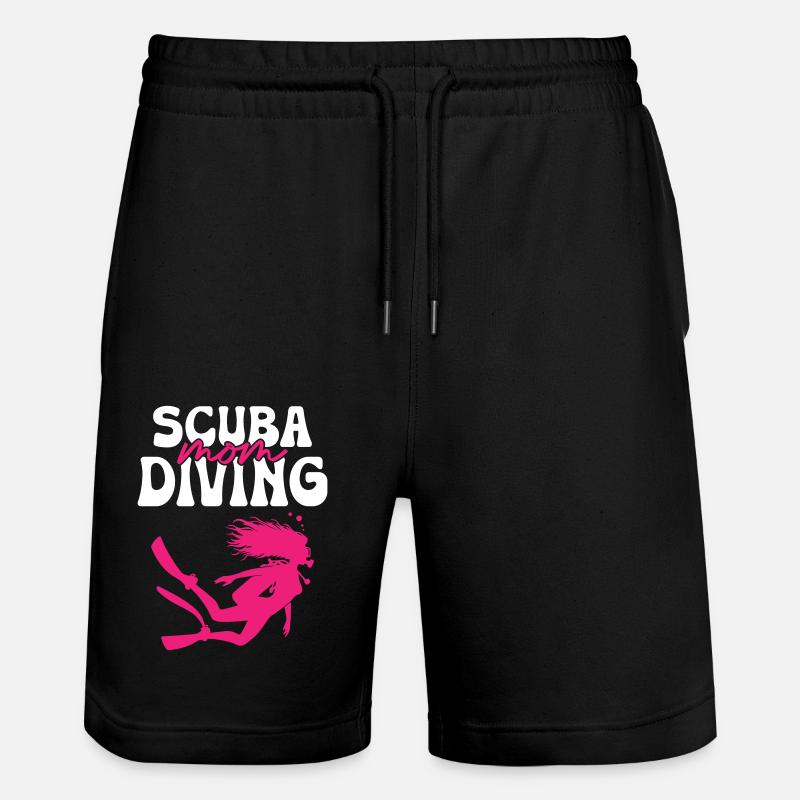 Maman plongeuse - Short de jogging bio TRAINER Stanley/Stella unisexe - noir