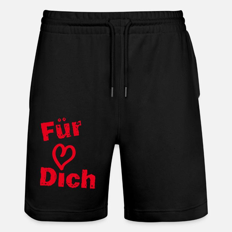 Pour vous - Short de jogging bio TRAINER Stanley/Stella unisexe - noir