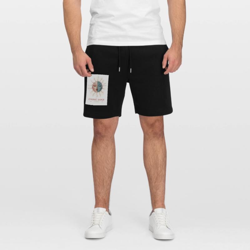 Cosmic Dance Spirituell Geschenk Stanley/Stella Unisex Bio Joggingshorts Trainer 