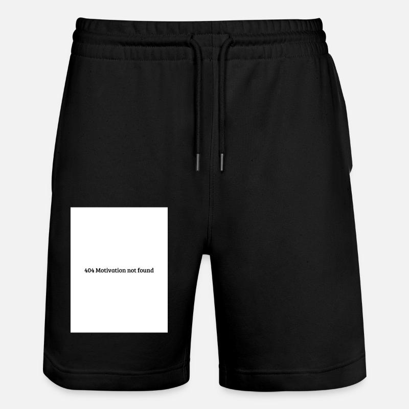 404 Motivation introuvable - Short de jogging bio TRAINER Stanley/Stella unisexe - noir