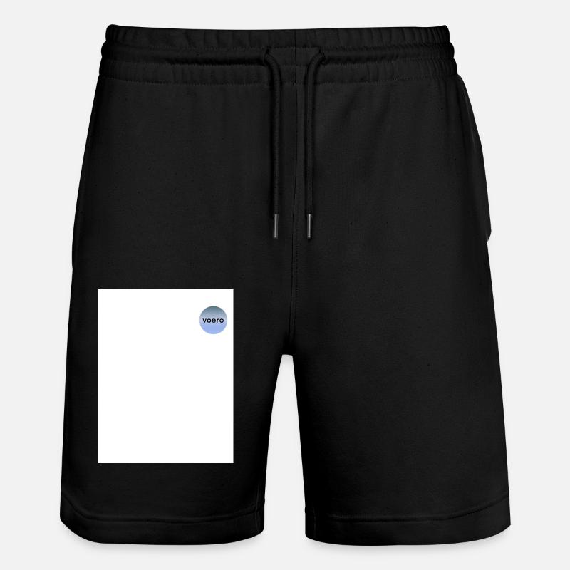 VOERO 1 - Stanley/Stella Unisex Bio Joggingshorts Trainer - Schwarz