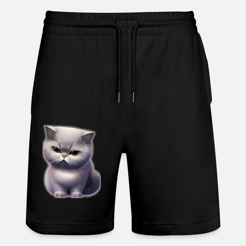 British shorthair - Short de jogging bio TRAINER Stanley/Stella unisexe - noir