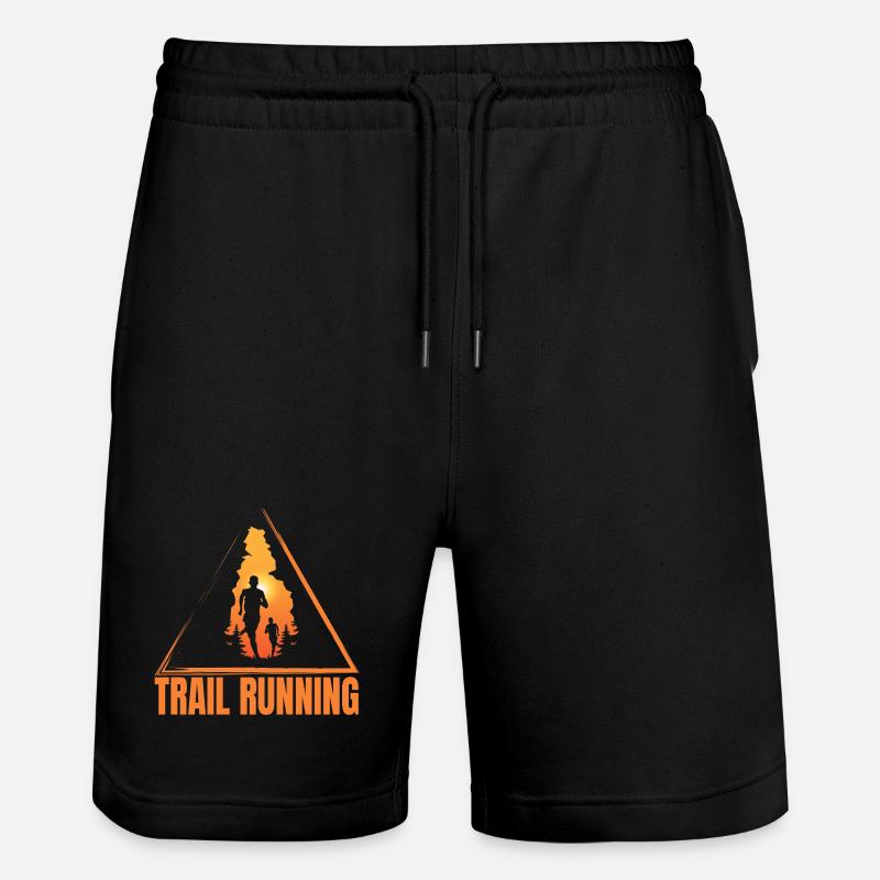 Trail Running - Stanley/Stella Unisex Bio Joggingshorts Trainer  - Schwarz