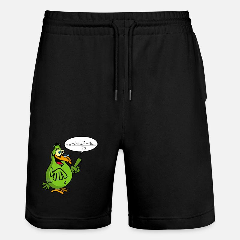Oiseau intelligent - Short de jogging bio TRAINER Stanley/Stella unisexe - noir