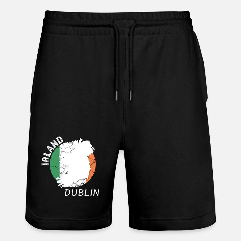 Dublin - Short de jogging bio TRAINER Stanley/Stella unisexe - noir