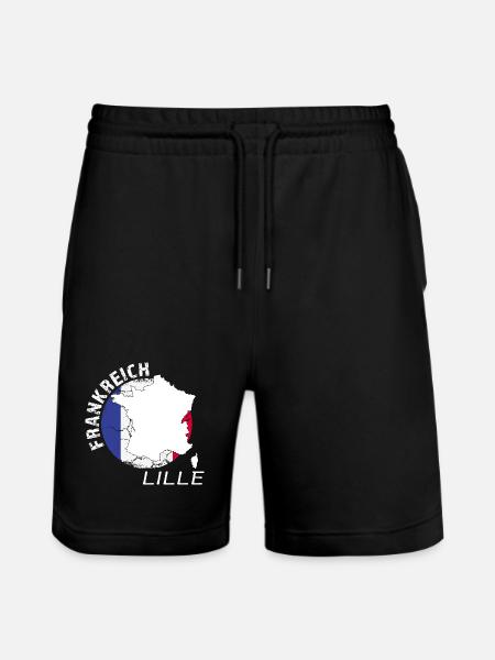 Lille - Short de jogging bio TRAINER Stanley/Stella unisexe - noir