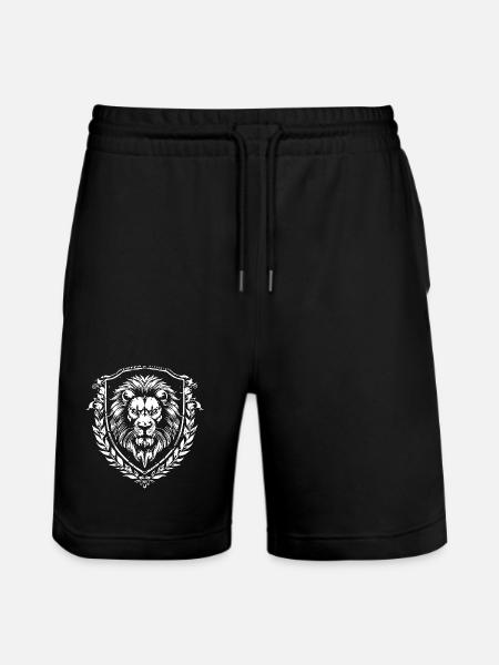 Leo Tribal - Short de jogging bio TRAINER Stanley/Stella unisexe - noir