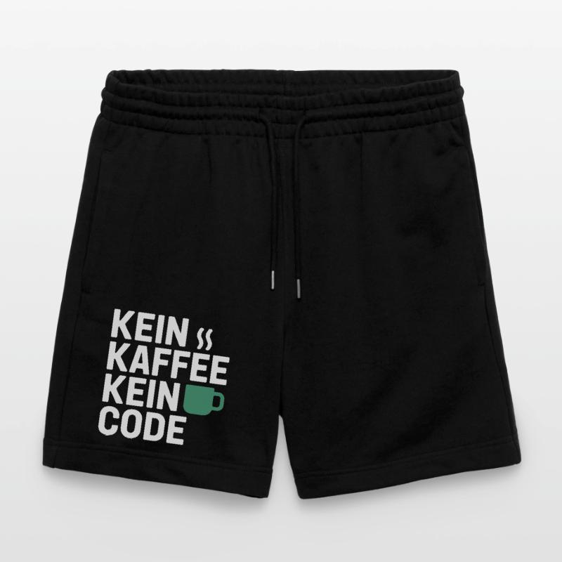 No Coffee No Code Programmer Computer Scientist Stanley/Stella Trainer Unisex Organic Jogging Shorts