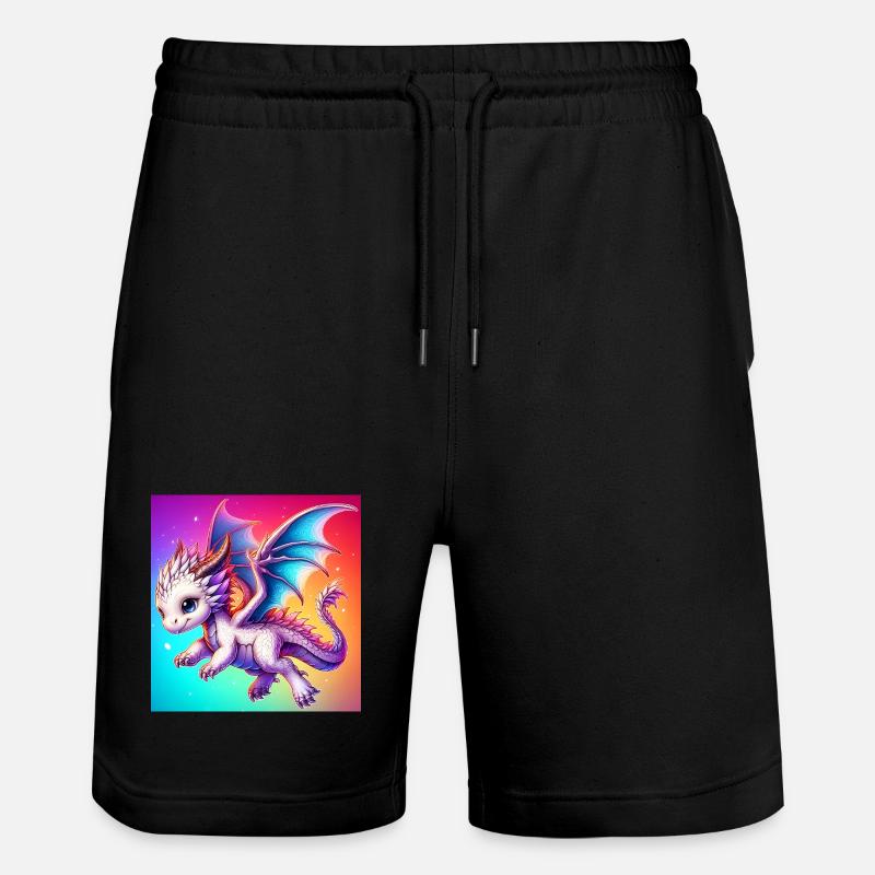 dragon - Short de jogging bio TRAINER Stanley/Stella unisexe - noir