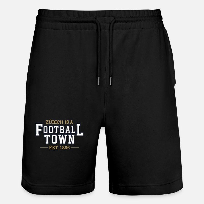 Züri - Short de jogging bio TRAINER Stanley/Stella unisexe - noir