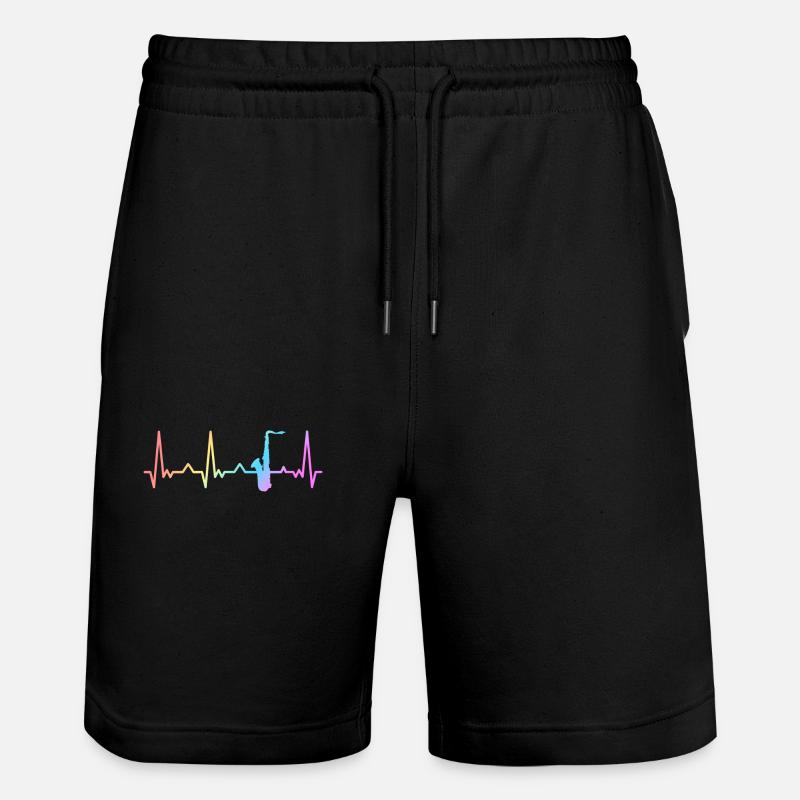 Saxophone Saxophone - Short de jogging bio TRAINER Stanley/Stella unisexe - noir