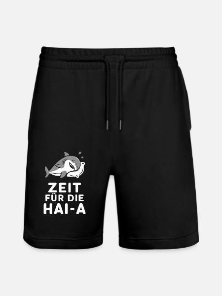 Requin Requin Requins Requin - Short de jogging bio TRAINER Stanley/Stella unisexe - noir