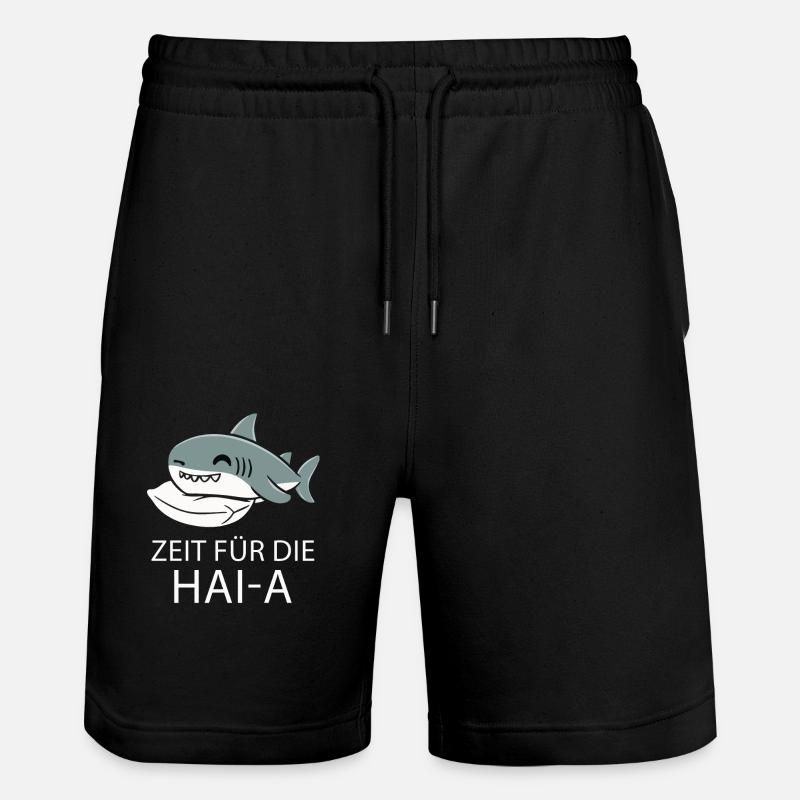 Requin Requin Requins Requin - Short de jogging bio TRAINER Stanley/Stella unisexe - noir