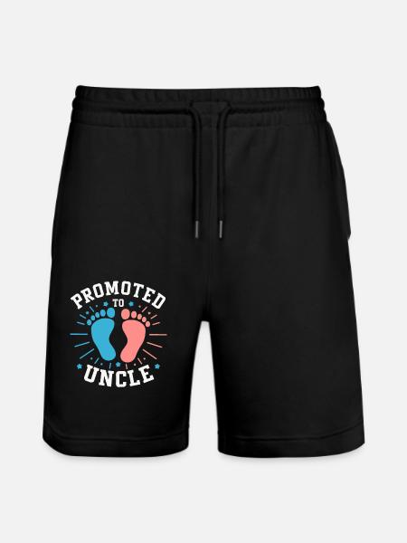 Uncle Fmilie Great-Uncle Uncle - Stanley/Stella Trainer Unisex Organic Jogging Shorts - black