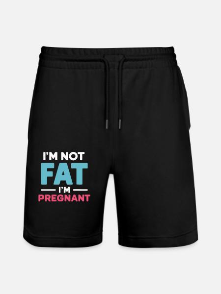 Grossesse Grossesse Accouchement - Short de jogging bio TRAINER Stanley/Stella unisexe - noir