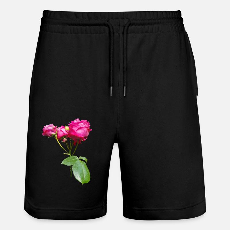 ROSIER - Short de jogging bio TRAINER Stanley/Stella unisexe - noir