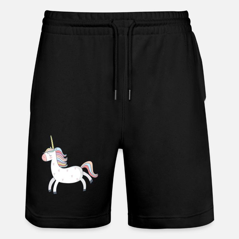 Licorne - Short de jogging bio TRAINER Stanley/Stella unisexe - noir