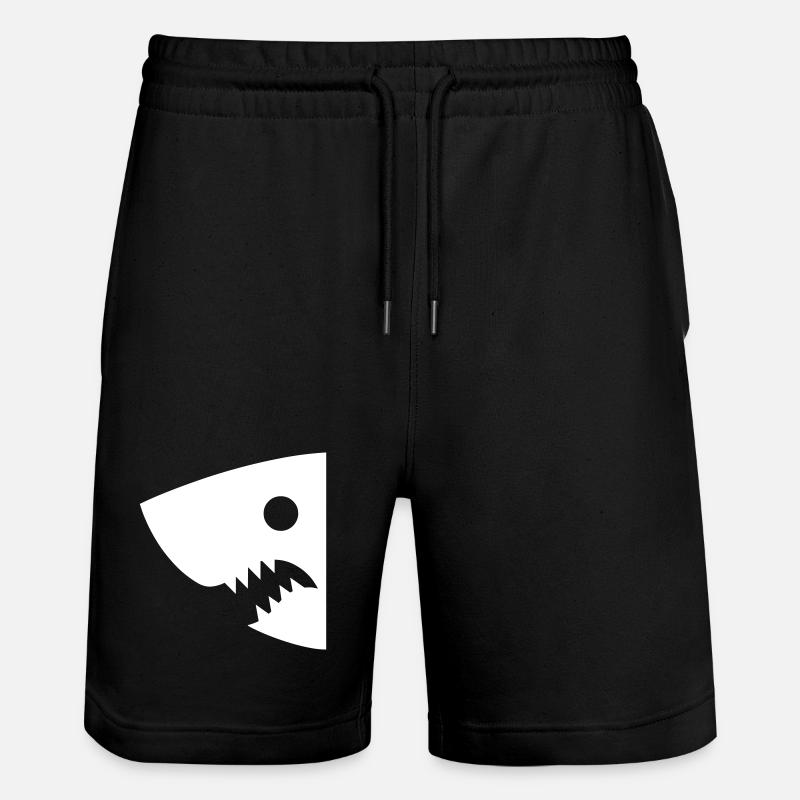 Tête de requin - Short de jogging bio TRAINER Stanley/Stella unisexe - noir
