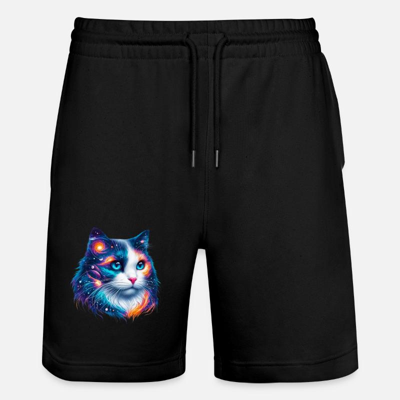 Chat - Short de jogging bio TRAINER Stanley/Stella unisexe - noir