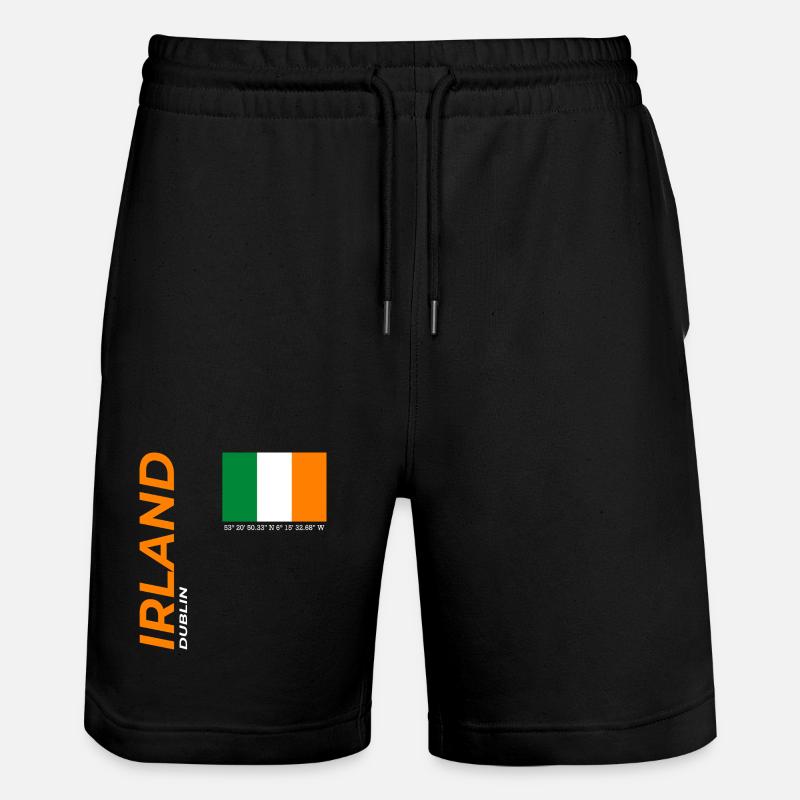 Dublin - Short de jogging bio TRAINER Stanley/Stella unisexe - noir