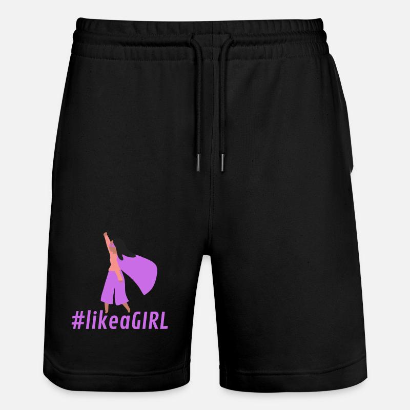 Combattant en cape pourpre - Short de jogging bio TRAINER Stanley/Stella unisexe - noir