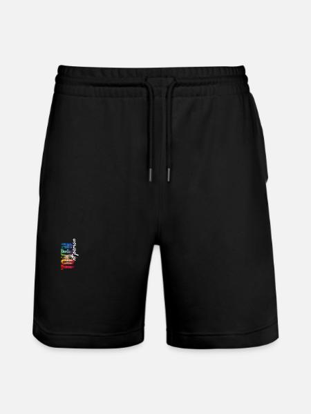 One is always neurotypical: the Token NT person! - Stanley/Stella Trainer Unisex Organic Jogging Shorts - black