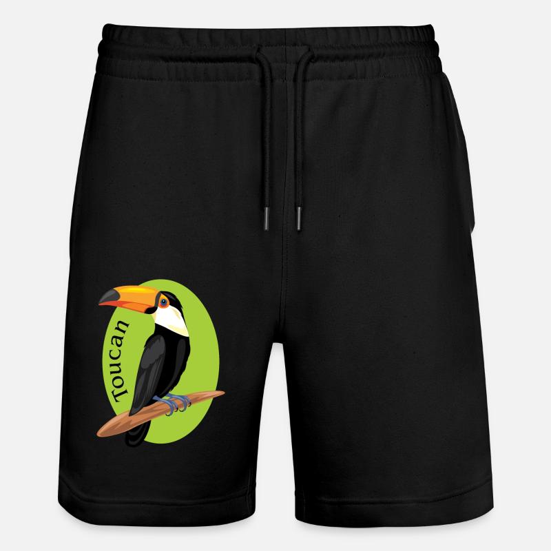 Toucan - Short de jogging bio TRAINER Stanley/Stella unisexe - noir
