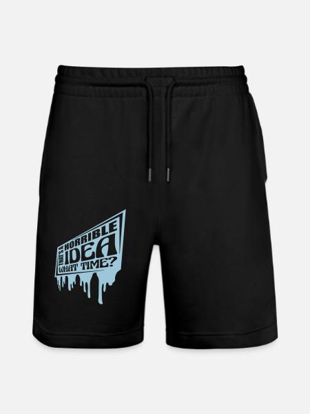 Thats a horrible Idea - Stanley/Stella Trainer Unisex Organic Jogging Shorts - black