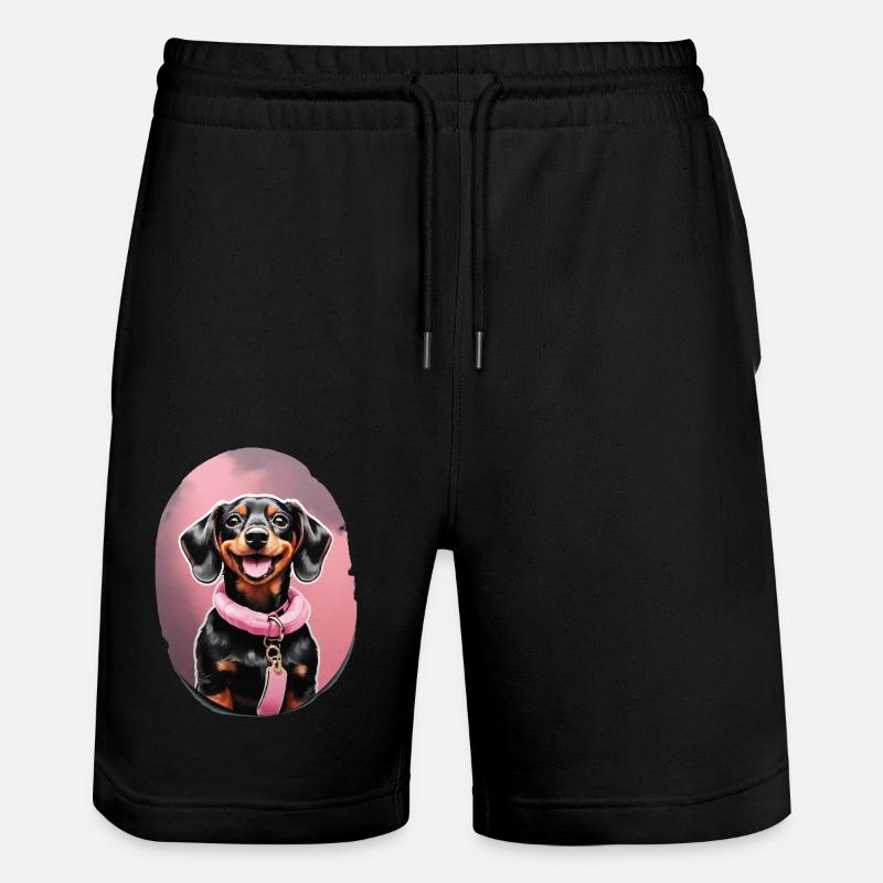 Teckel - Short de jogging bio TRAINER Stanley/Stella unisexe - noir
