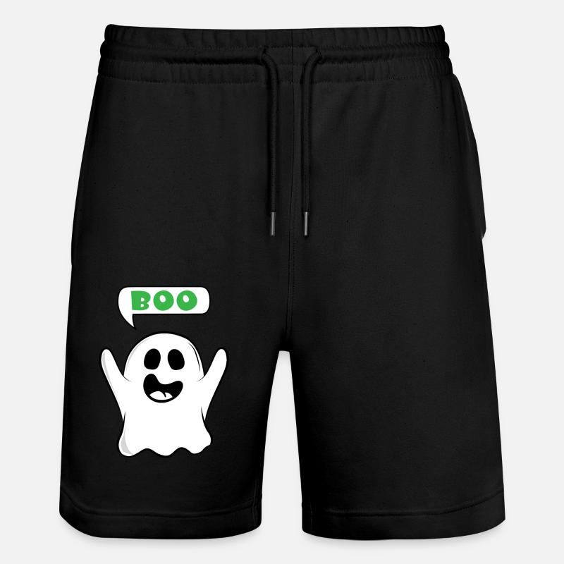 ghost of disapproval - Short de jogging bio TRAINER Stanley/Stella unisexe - noir