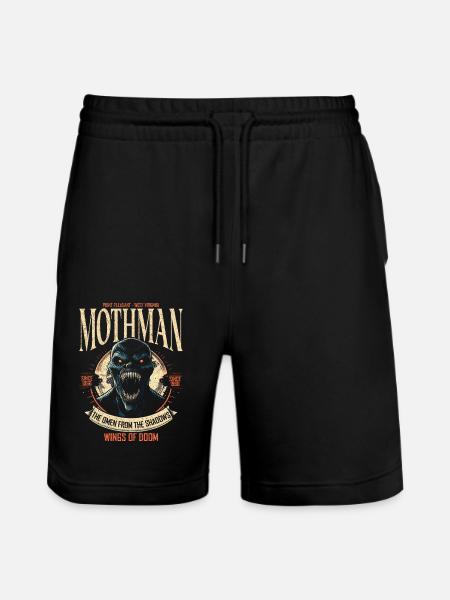 Mothman Dark Cryptid Legend Virginie-Occidentale - Short de jogging bio TRAINER Stanley/Stella unisexe - noir