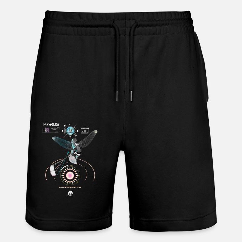 Kitesurfeurs - Short de jogging bio TRAINER Stanley/Stella unisexe - noir