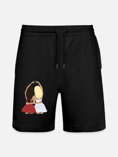 Meilleur ami - Short de jogging bio TRAINER Stanley/Stella unisexe - noir