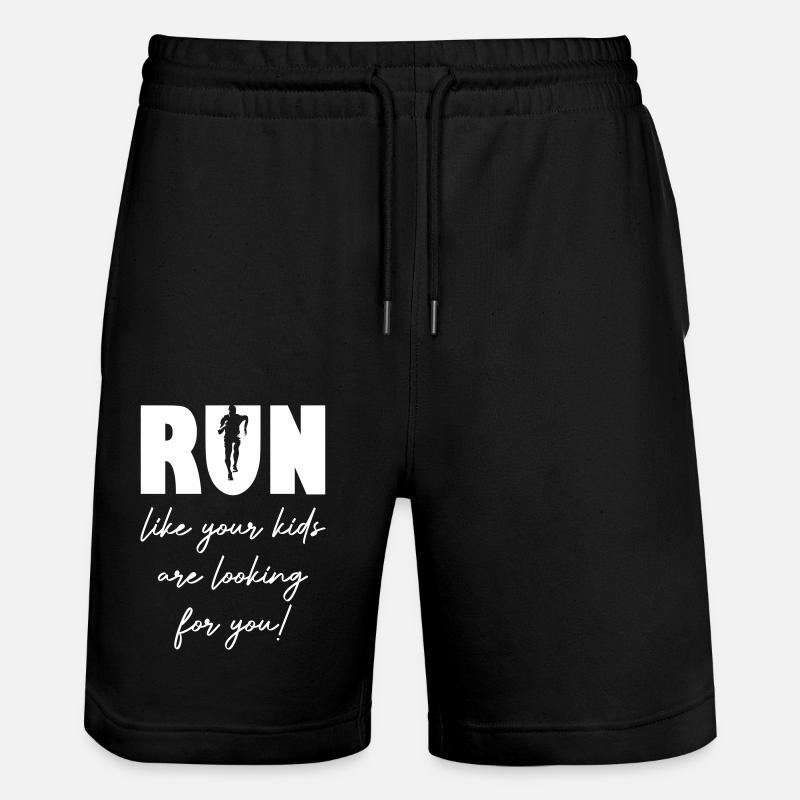 Course - Short de jogging bio TRAINER Stanley/Stella unisexe - noir